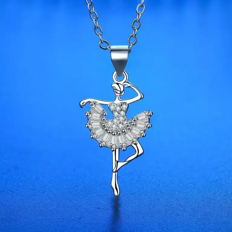 Collier danseuse ballerine femme 1