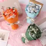 Mini bouquet roses éternelles 3