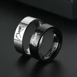 Bague de promesse love you 2