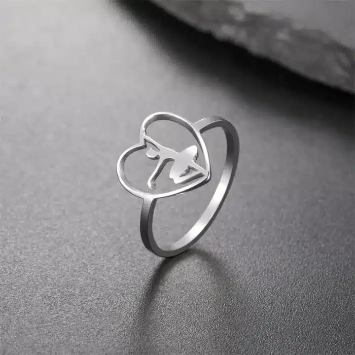 Bague de promesse ballerine femme 2