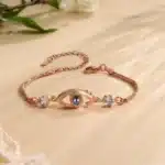 Bracelet couple photo projection pour femme mauvais oeil 10