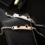 Duo bracelets couple coeur original qui s'emboîte 2