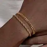 Duo bracelets tressés pour homme 2