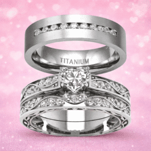 Bague engagement symbolique couple