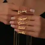 Collier couple vintage symbolique femme 6