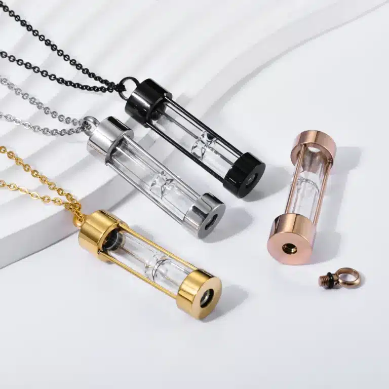 Collier couple sablier 2