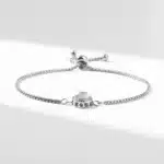 Bracelet femme argent pierre naturelle 5