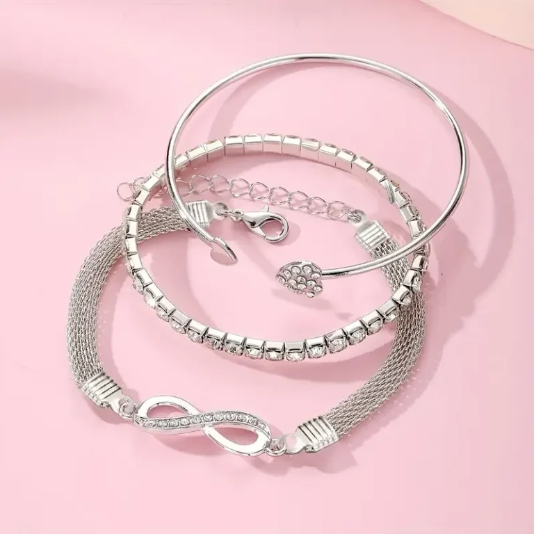 Trio de bracelets pour femme 5