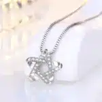 Collier femme étoile brillante 2