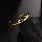 Bracelet prénom personnalisé femme papillon 1