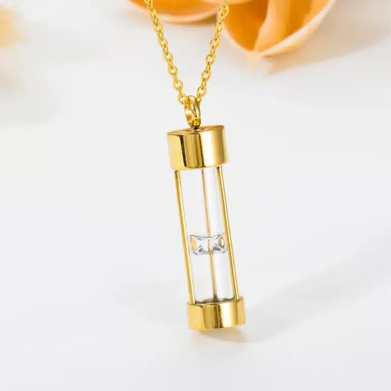 Collier couple sablier 4