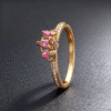 Bague couronne reine pour femme