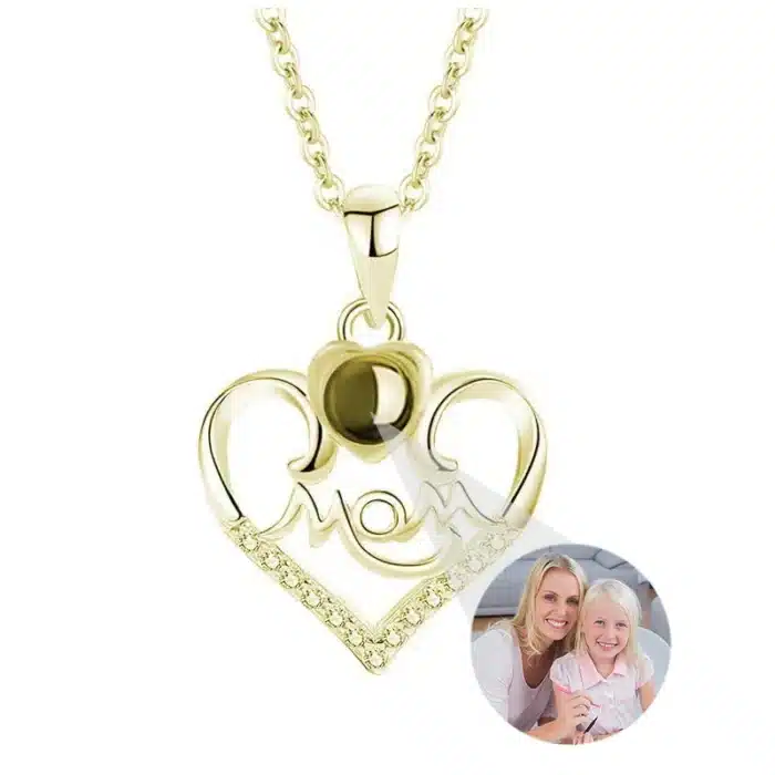 Collier couple photo projection maman 3