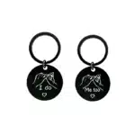 Porte-clés couple promesse 6