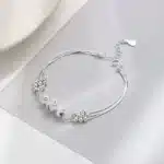 Bracelet femme argent vintage 6