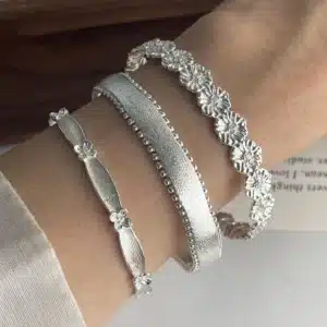 Trio bracelets vintage pour femme 1