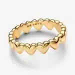 Bague de promesse petits coeurs pour femme 2