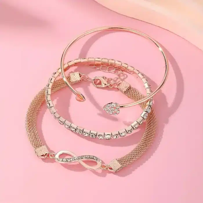 Trio de bracelets pour femme 6