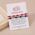 Bracelets noeud couple porte-bonheur 5