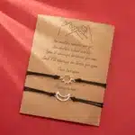 Duo bracelets couple soleil lune 6