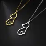 Collier couple chaton mixte 1