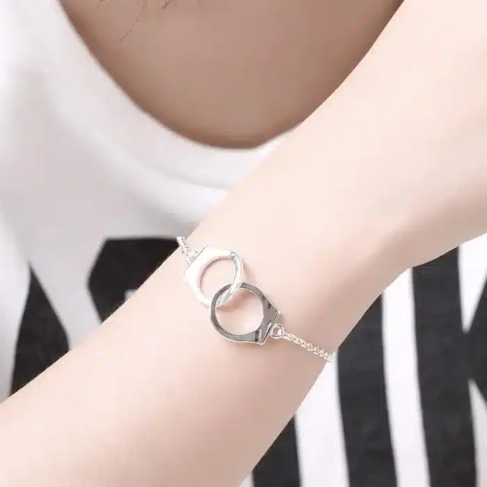 Duo bracelets couple menottes 5