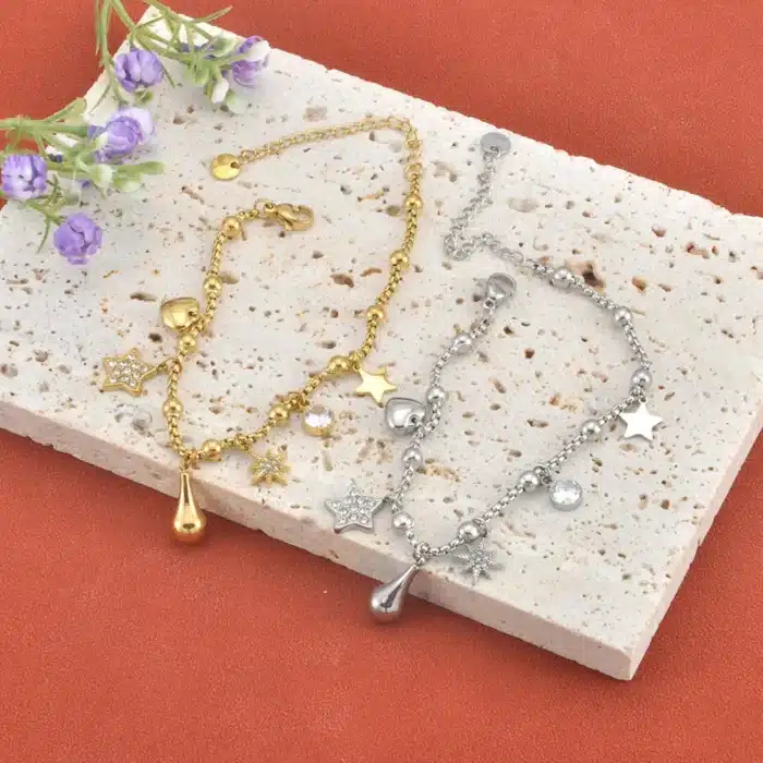 Bracelet pour femme breloques 5