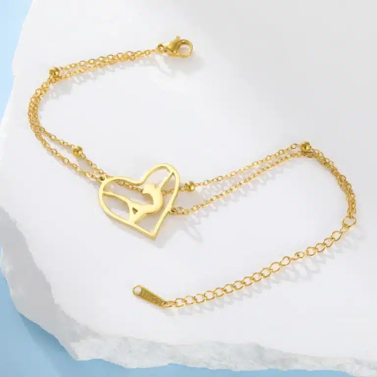 Collier couple femme danseuse 4