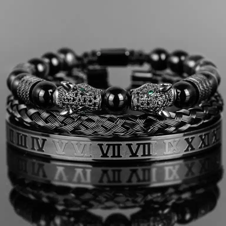 Trio de bracelets pour homme 1