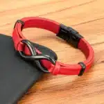 Bracelet couple infini cuir pour homme 2