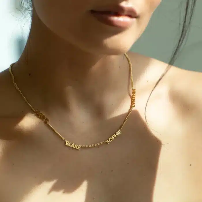 Collier couple cadeau romantique femme 3