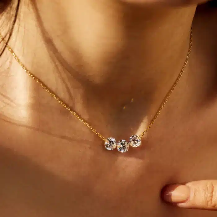 Collier promesse amour discret 5