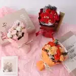 Mini bouquet roses éternelles 2