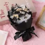 Mini bouquet roses éternelles 4