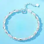 Bracelet argent élégant pour femme 1