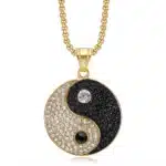 Collier couple Yin Yang femme 3