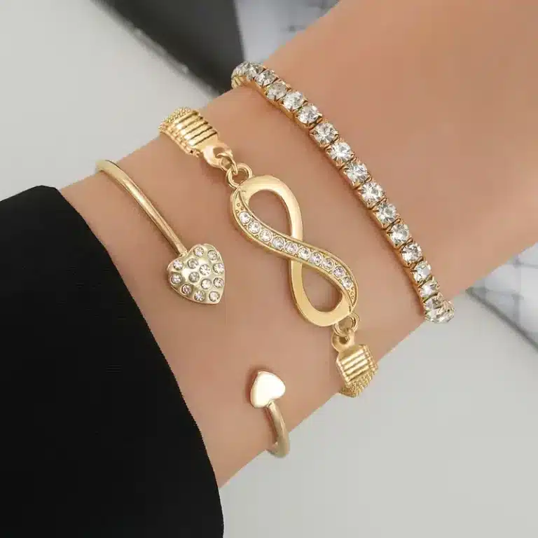 Trio de bracelets pour femme 3