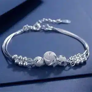Bracelet femme argent vintage 1