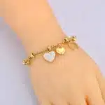 Bracelet femme breloques porte-bonheur 8