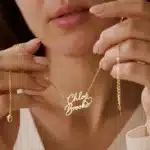 Collier couple vintage symbolique femme 1