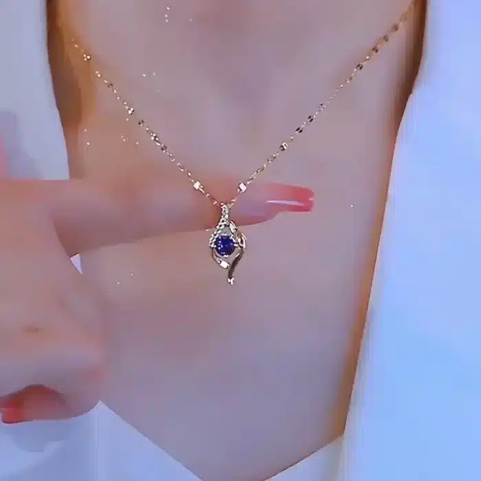 Collier couple romantique femme 1