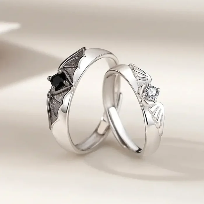 Bague de promesse ange et démon 1