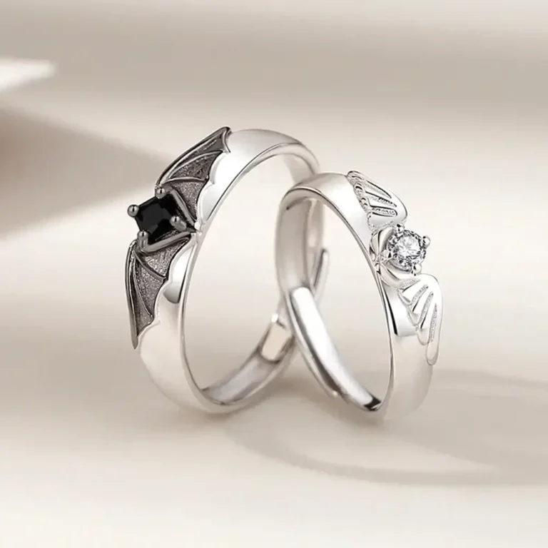 Bague de promesse ange et démon 1