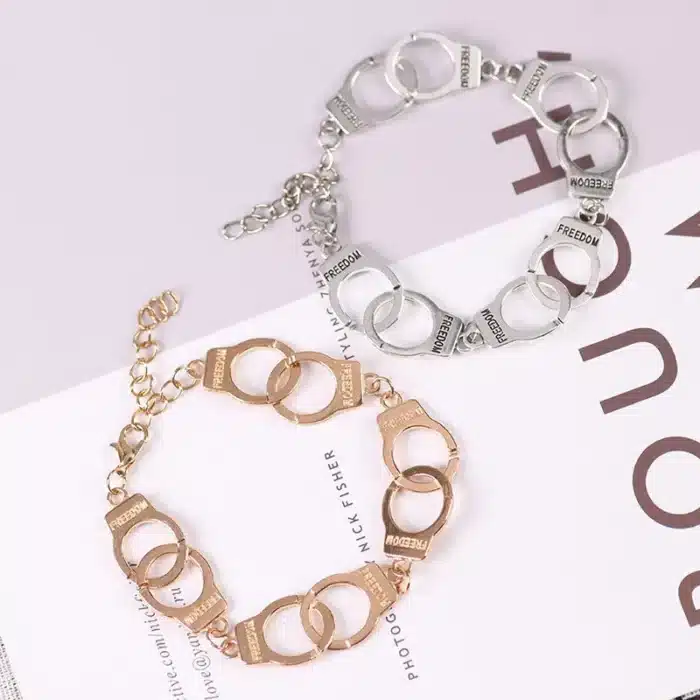 Bracelet couple menottes 1