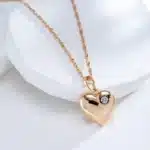 Collier coeur moderne femme 4