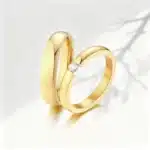 Bagues de couple personnalisées mariage 1