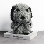 Chien en rose éternelle 6