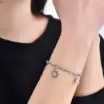 Bracelets couple aimantés lune soleil 4