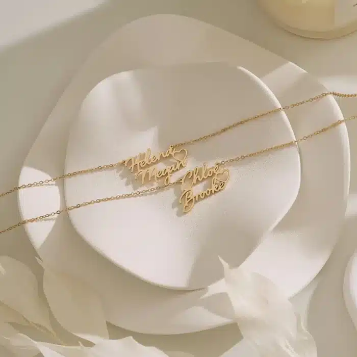 Collier couple vintage symbolique femme 4