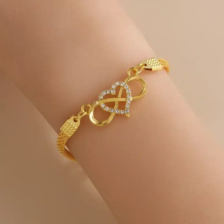 Bracelet coeur infini pour femme 3